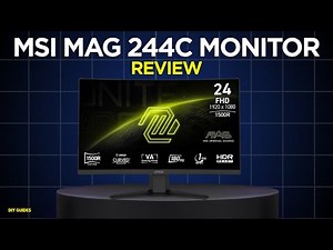 MSI MAG 244C 24" 180Hz FHD Gaming Monitor Review | How Good Is Motion Clarity for FPS?