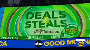 Tory Johnson has exclusive GMA Deals and Steals to help you live clean and green. Viewers can score big savings on everything from Anact bathe towels and purifyou reusable grocery bags to E-Cloth microfiber cloths and much more. https://gma.abc/3wUDm0O We have partnered with these vendors to bring you these deals | Good Morning America