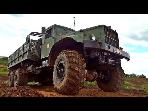 Kraz 255b 6x6 Offroad Truck Action