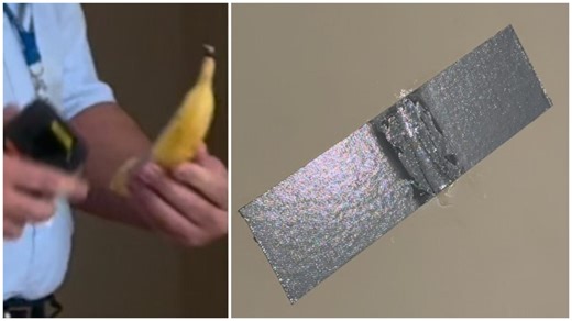 Porto, turista strappa e mangia la banana dell’opera “Comedian” di Cattelan