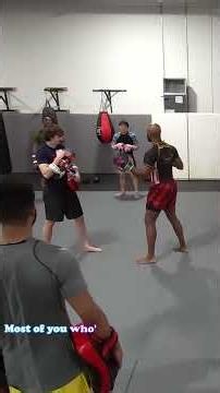 Muay Thai Combos - Changing Levels #fitness #martialarts #muaythaifamily