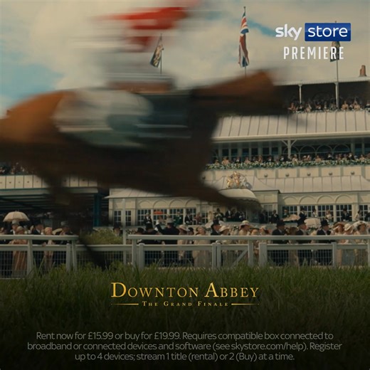 Buy or Rent Downton Abbey: The Grand Finale, available now on Sky Store Premiere. No subscription needed 🏰🍿 | Sky