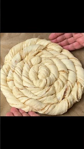 Butter and Cinnamon Bun | No Kneading, Melts in Your Mouth - #shorts