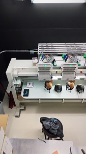 Our embroidery department has been singing during the busy season. I think it's time to add more machines into the mix 🧵 | Lee Stuart