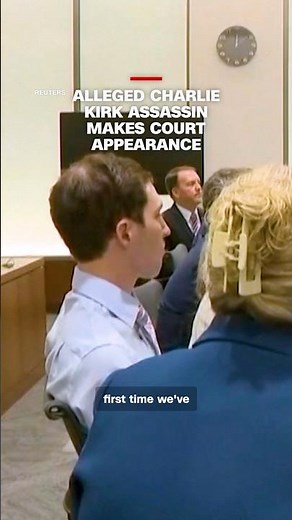 Alleged Charlie Kirk assassin makes court appearance