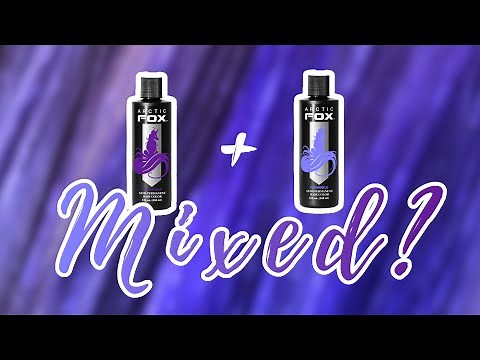 Arctic Fox PERIWINKLE and PURPLE AF?