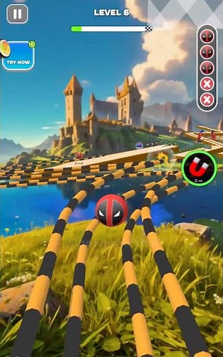 Super Rolling Ball Adventure! 🤯🔥 #ballgameshub #shorts