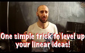 Linear Drum Grooves: Get More Out Of 'Em With a Simple Trick