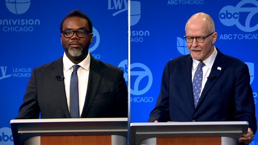 Chicago mayoral debate turns heated as Vallas, Johnson discuss major issues