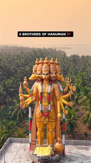 Did You Know Hanuman Has 5 Brothers 🚩? #hanuman #jaishreeram #shorts