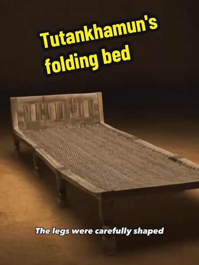 Tutankhamun's Folding Bed: A Glimpse into Ancient Egypt