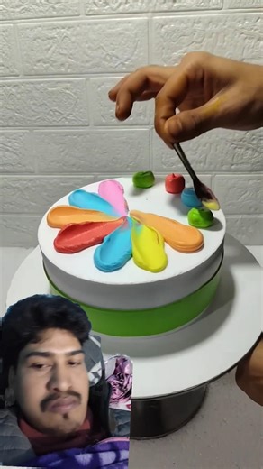 best Rainbow cake design #vairlvideo #cake #birthdaycake #cartoon #trending #youtube #unitedstates