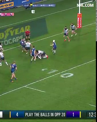 GAME ON!! 💪 #NRLEelsStorm | NRL