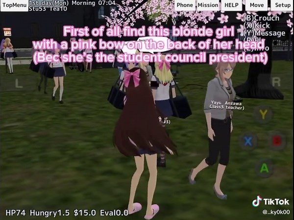 How to Join Student Council in School Girls Simulator