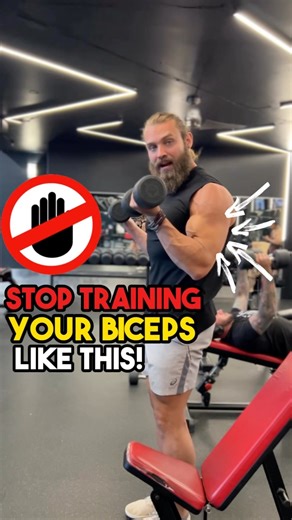 277K views · 13K reactions | ❌Stop training your biceps like this! ....