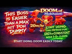 (OSRS) Doom of Mokhaiotl - the EASIEST METHOD OF ALL TIME! - (CLEAR WALKTHROUGH tiles included)