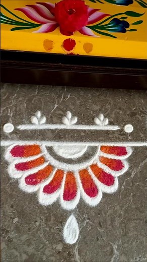 Beautiful border rangoli designs for festivals