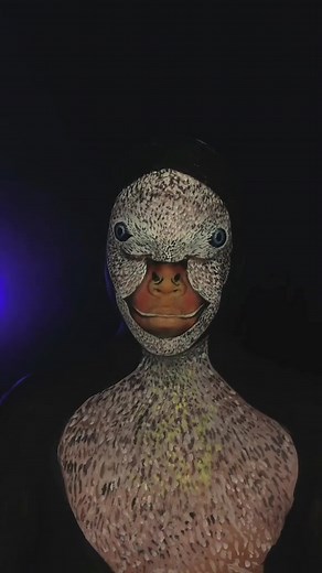 Creative Animal Makeup Tutorial Featuring Duck 🐤