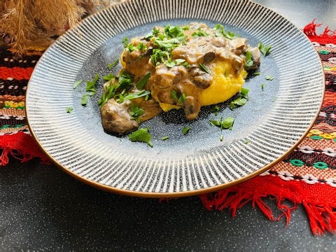 O ciulama de lux din 3 sortimente de ciuperci 🍄