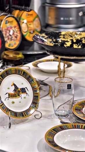 Manna Crockery on Instagram: "Luxury that speaks elegance 🍊✨ Presenting the iconic Hermes-inspired Plate Set – 18 Pieces Where timeless design meets everyday sophistication. ✨ Set Includes (18 PCS): • Dinner Plates • Quarter Plates • Soup Plates Perfect for luxury dining, gifting & statement table setups 🤍 Limited stock available — don’t miss out! 📩 DM us to order 📞 WhatsApp: 0311-4711112 | 0322-8055704 🌐 www.mannacrockery.pk #HermesPlates #LuxuryTableware #DesignerCrockery #PremiumPlates #