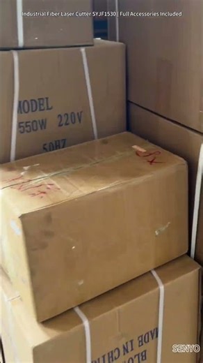 Fiber Laser Cutter Package Test | SYJF1530 Factory Shipment