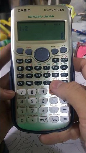 Cách chuyển số thập phân sang phân số và ngược lại bằng máy tính casio fx 570 vn plus