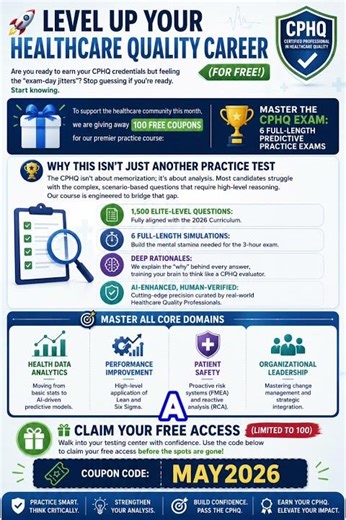 🚀 Level Up Your Healthcare Quality Career (For FREE!) 🚀
