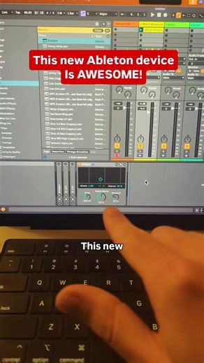 Discover the New Erosion Device in Ableton Live 12.4