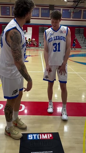 Team STOMP in 303 League! Resuable traction mats you can take on the go! #proam #stickysheets #traction #fypage #basketballtiktok