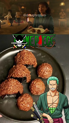 Zoro Chocolate Onigiri Recipe from One Piece Live Action