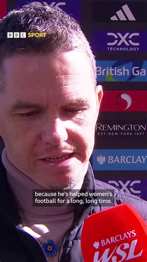 A wonderful tribute to Matt Beard from Man Utd head coach Marc Skinner ❤️ | Match of the Day