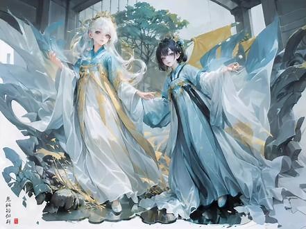 安利一下不用科学上网的国内c站，liblib.里面有丰富的stable diffusion大模型以及lora.此次是参加liblib国风季的作品，在lora模型:汉服唐风 里。大家可以登陆liblib下载sd模型(c站需要科学上网，这个可以满足不能科学的小伙伴)。求大家下载模型的时候帮忙点个赞。作品发的有点晚了，不知道能不能赶上末班车。#汉服小姐姐 #二次元 #国潮 #ai绘画 #stabl