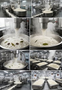 6.1K views · 42 reactions | 便✨ Kerala Style Coconut Milk Rice | High-Tech Cooking Machines ⚡ AI Video | Chennai FootPrints | Facebook