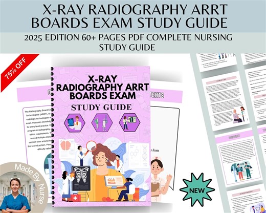 Comprehensive X-ray Radiography Boards Exam Study Guide| Digital Download Study Guide| Rad Tech Review Guide| Boards Prep - Etsy