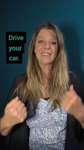 Learn to sign DRIVE and use it in a sentence. #signlanguage #voicesign #howtosign #asl