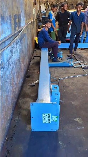 4 post car lift installation #4post #car #carlift #shorts