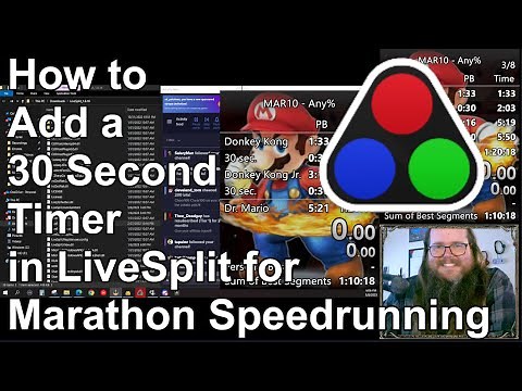 Livesplit - 30 Second Split Timer - No Math Required