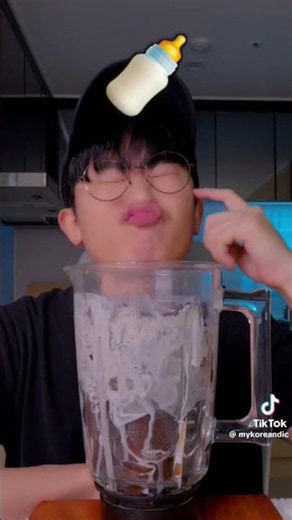 how to make oreo milkshake @Mykoreandic