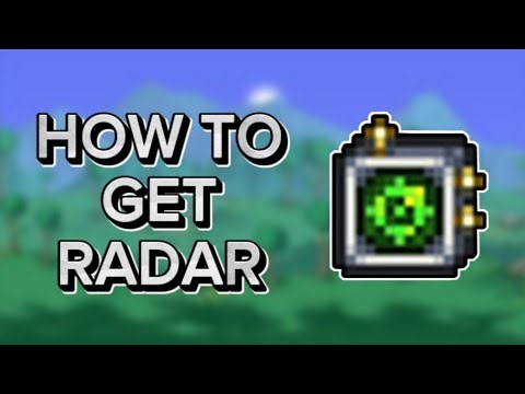 How to get radar in terraria (SEED)