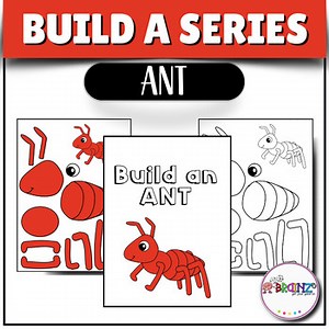 Build-an-Ant Craft & Writing Activity | Bug & Insect Craft | A is for Ant
