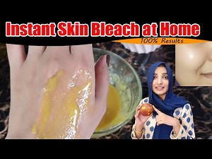 Homemade Bleach Lighten your Skin 2 to 3 Tone Instantly Potato Skin Polish Facial