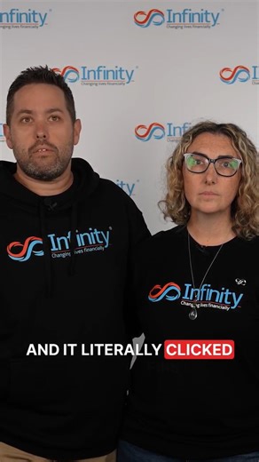 6.7K views · 102 reactions | Before Infinity, we had 27 years left to pay off our mortgage.  With Infinity, it’ll be paid off in the next 18 months - by February next year.  There’s no way we could’ve done this on our own ❤  Watch the free webinar. Link in bio  #infinitygroupaustralia #moneymentor #rapidrepay #FTB #REM #changinglives #changingmindset #mortgagetips | Infinity Group Coaching | Facebook