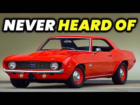 15 RAREST Chevrolet Muscle Cars Of The 1960s