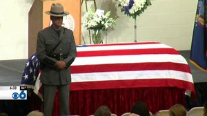 Mourners gather to remember Tpr. Nicholas Clark