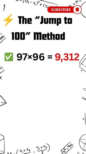 🚀 A Super Easy Maths Trick! 🧠✨