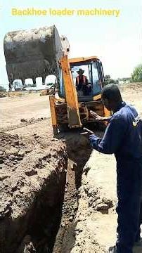 How to Operate a Backhoe Loader #shorts #backhoe #africa #fyp #iammarwa