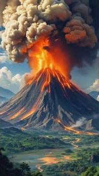 How do #Volcanos erupt? #volcano #volcaniceruptions #earth #science #learnscience #visuallearning