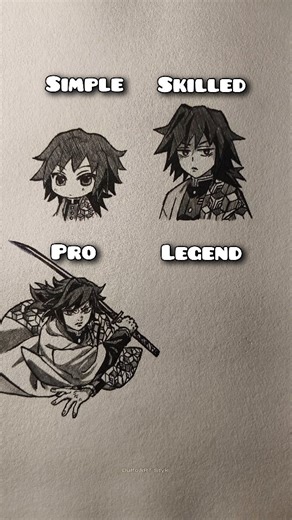 DulfoART Style on Instagram: "How to Draw Legend Giyu Tomioka! #demonslayer #sketch #giyu #art #animeart #animedrawing #draw #fyp #anime #drawing #reels #foryoupageシ #fblifestyle #facebookreels"