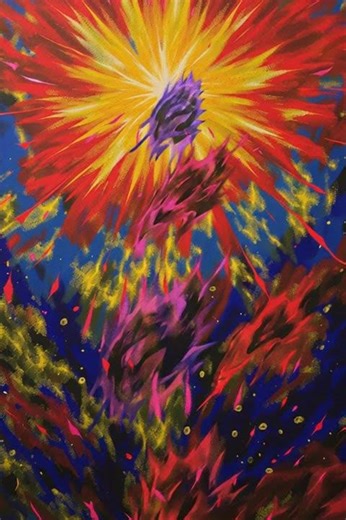 Libération spirituelle META/META #art #ihavethisthingwithplants #painting