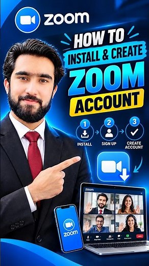 Zoom Installation & Account Creation 2026 | #Zoom #ZoomTutorial #ZoomAccount #TechTutorial